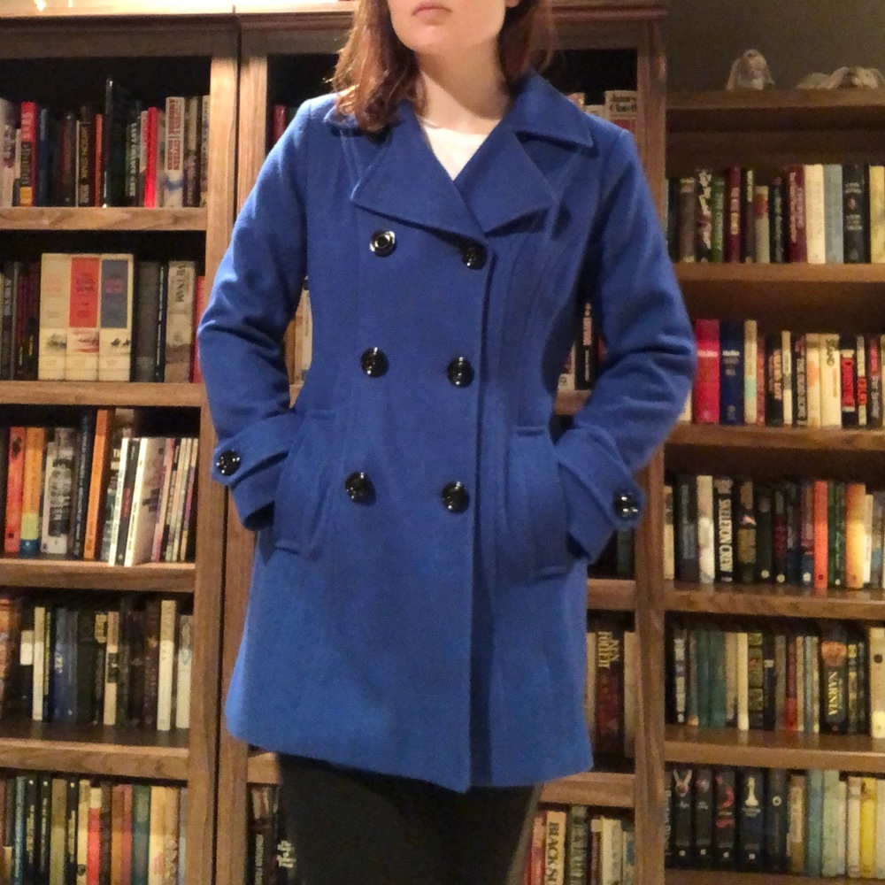 Anne Klein Blue Coat